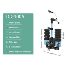 Load image into Gallery viewer, Qanvee DD-100A Electric USB Sponge Filter
